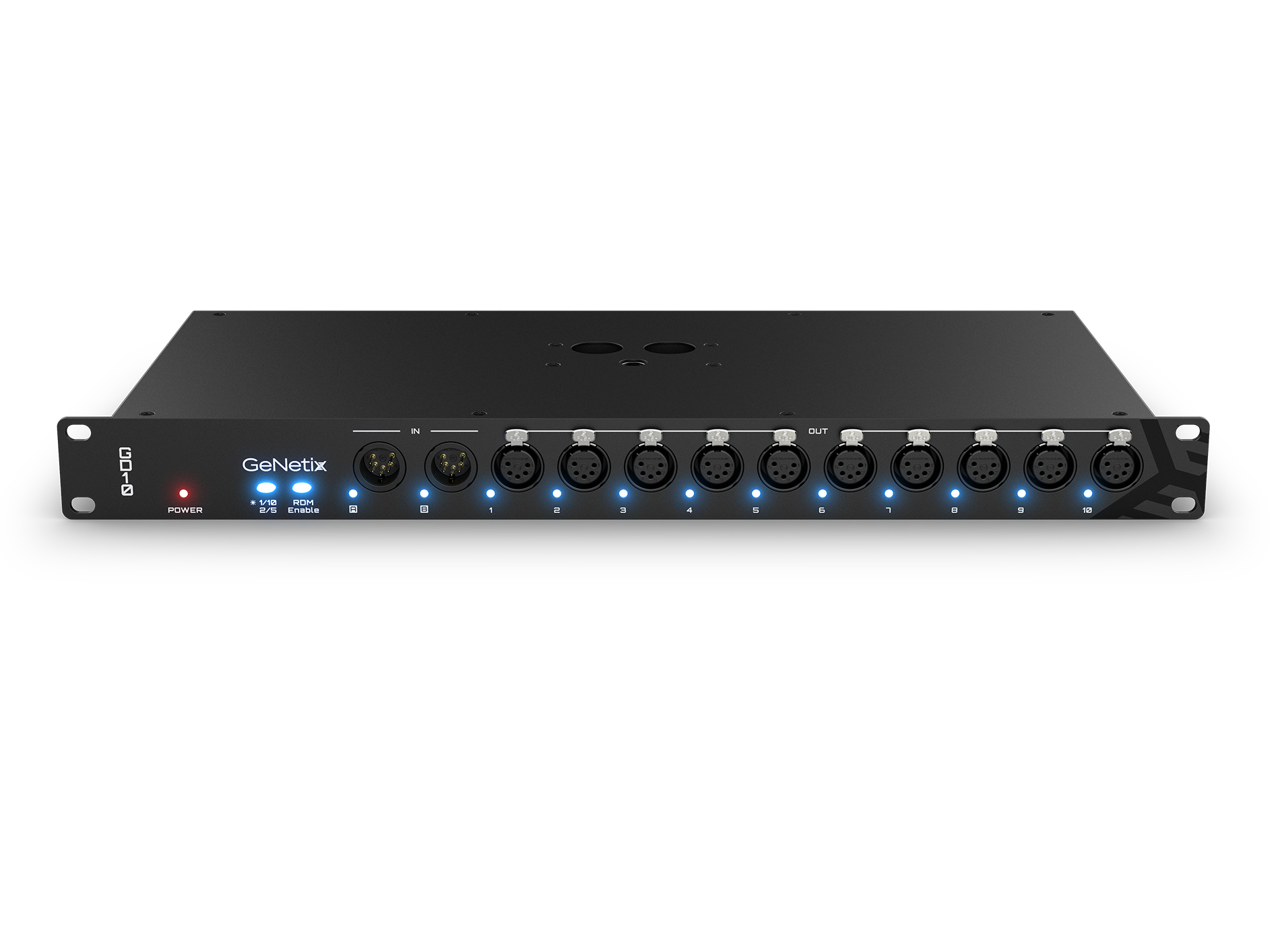 ChamSys GeNetix GD10 – 10-porttinen DMX-splitteri - Image 2