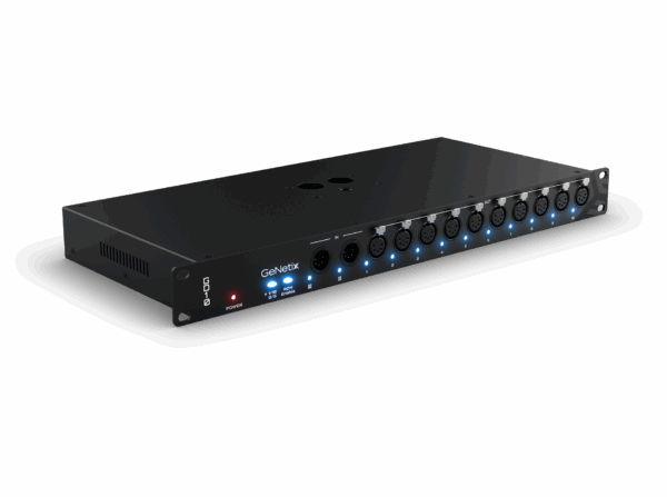 ChamSys GeNetix GD10 – 10-porttinen DMX-splitteri