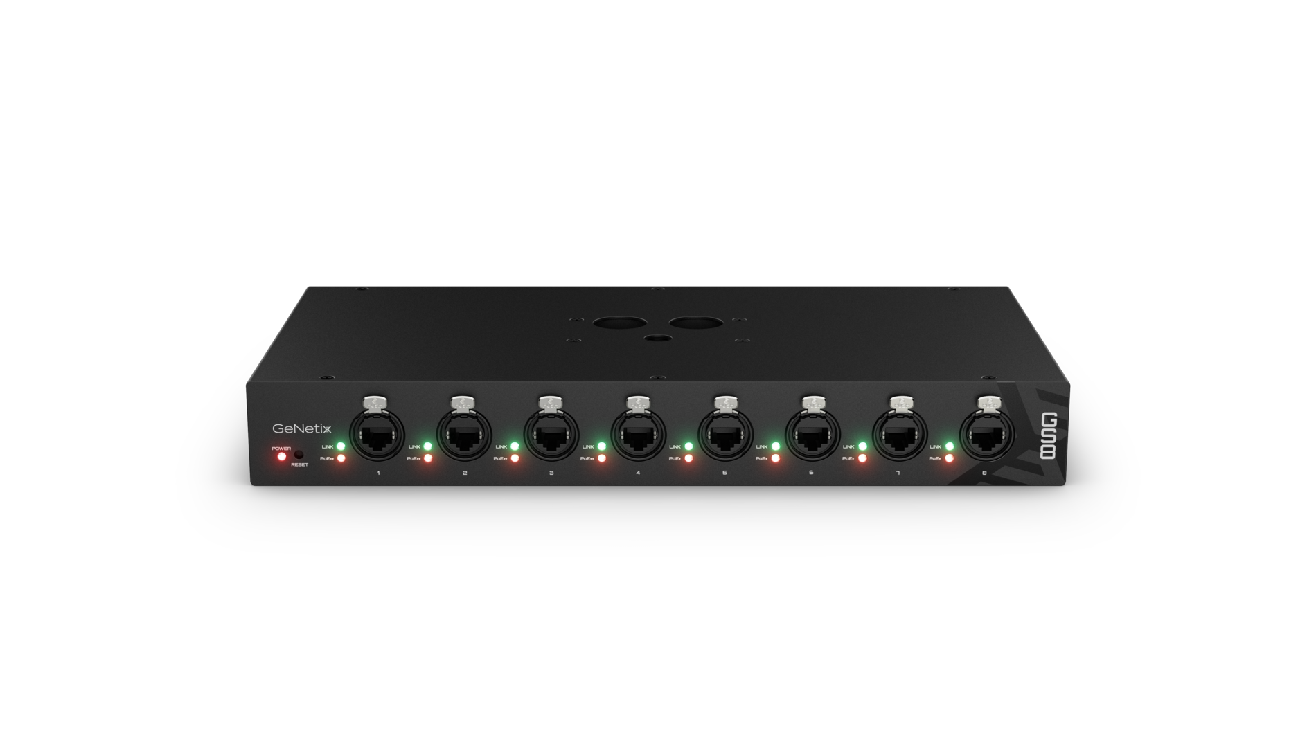 ChamSys GeNetix GS8 – 8-porttinen PoE-verkkokytkin - Image 2