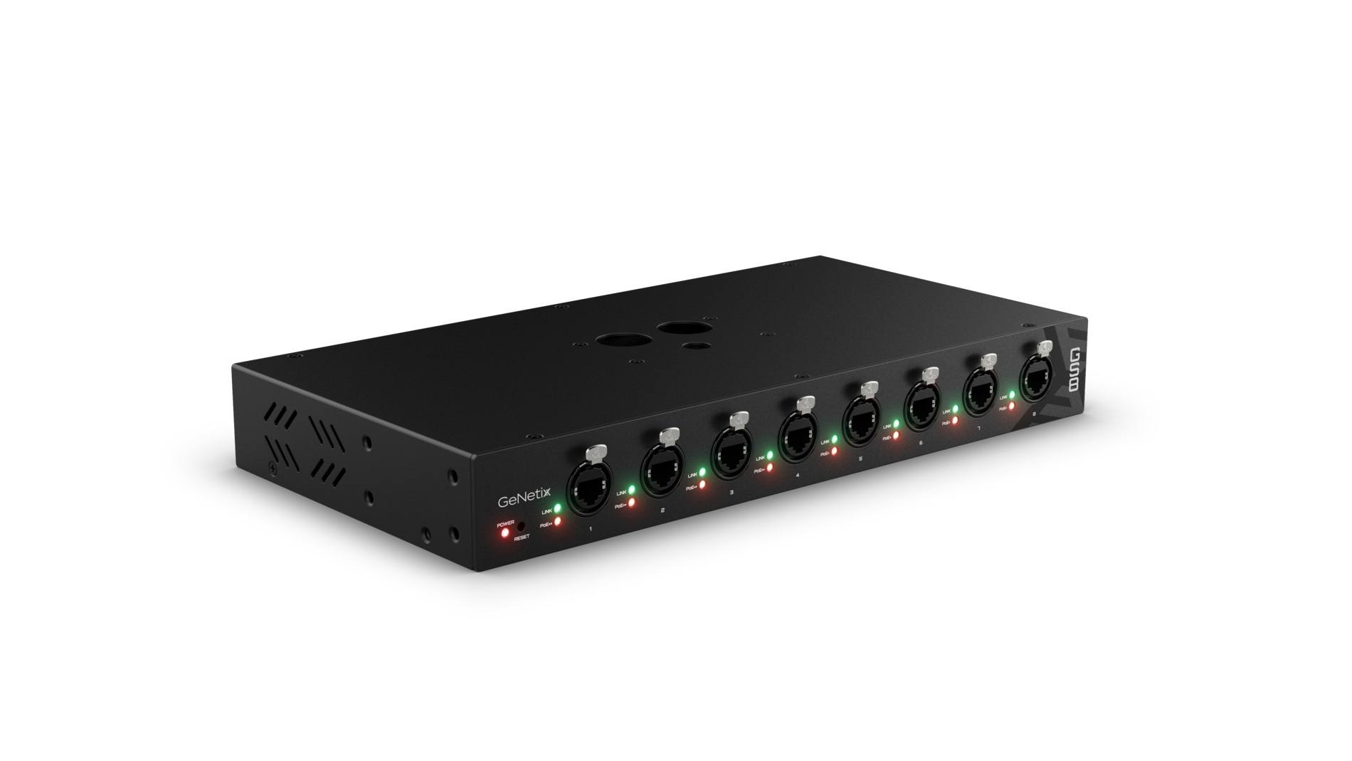 ChamSys GeNetix GS8 – 8-porttinen PoE-verkkokytkin