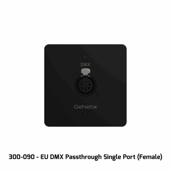 ChamSys GeNetix DMX Passthrough 1 × naaras EU – seinäpaneeli