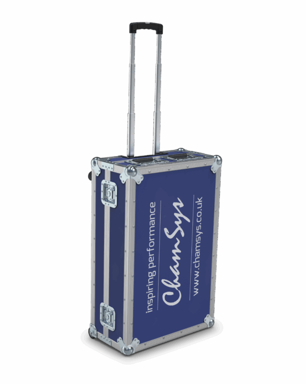 ChamSys flight case MagicQ MQ250M -valopöydälle
