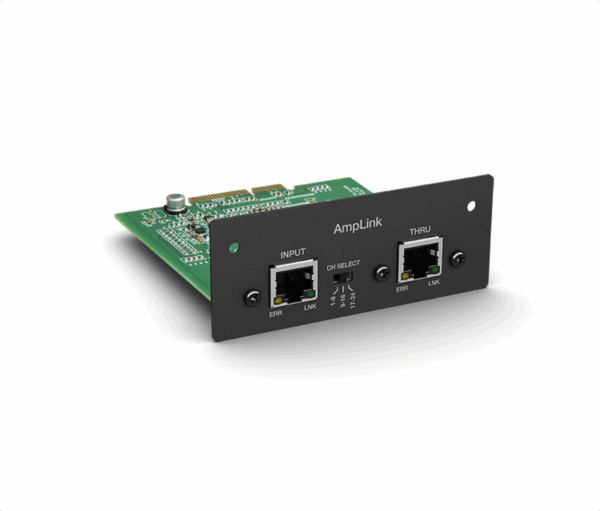Bose PowerMatch AmpLink 24-Channel – tulokortti