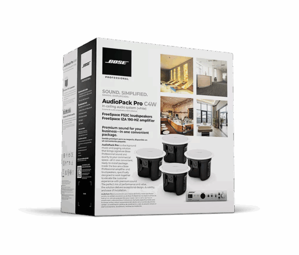 Bose AudioPack Pro C4W – äänijärjestelmäpaketti, valkoinen