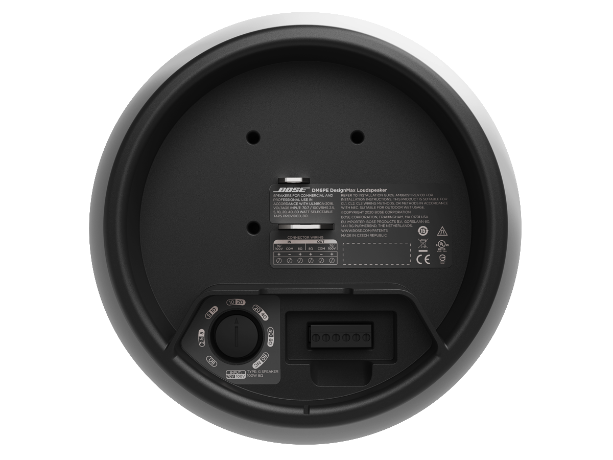 Bose DesignMax DM6PE – riippukaiutinpari, musta - Image 2