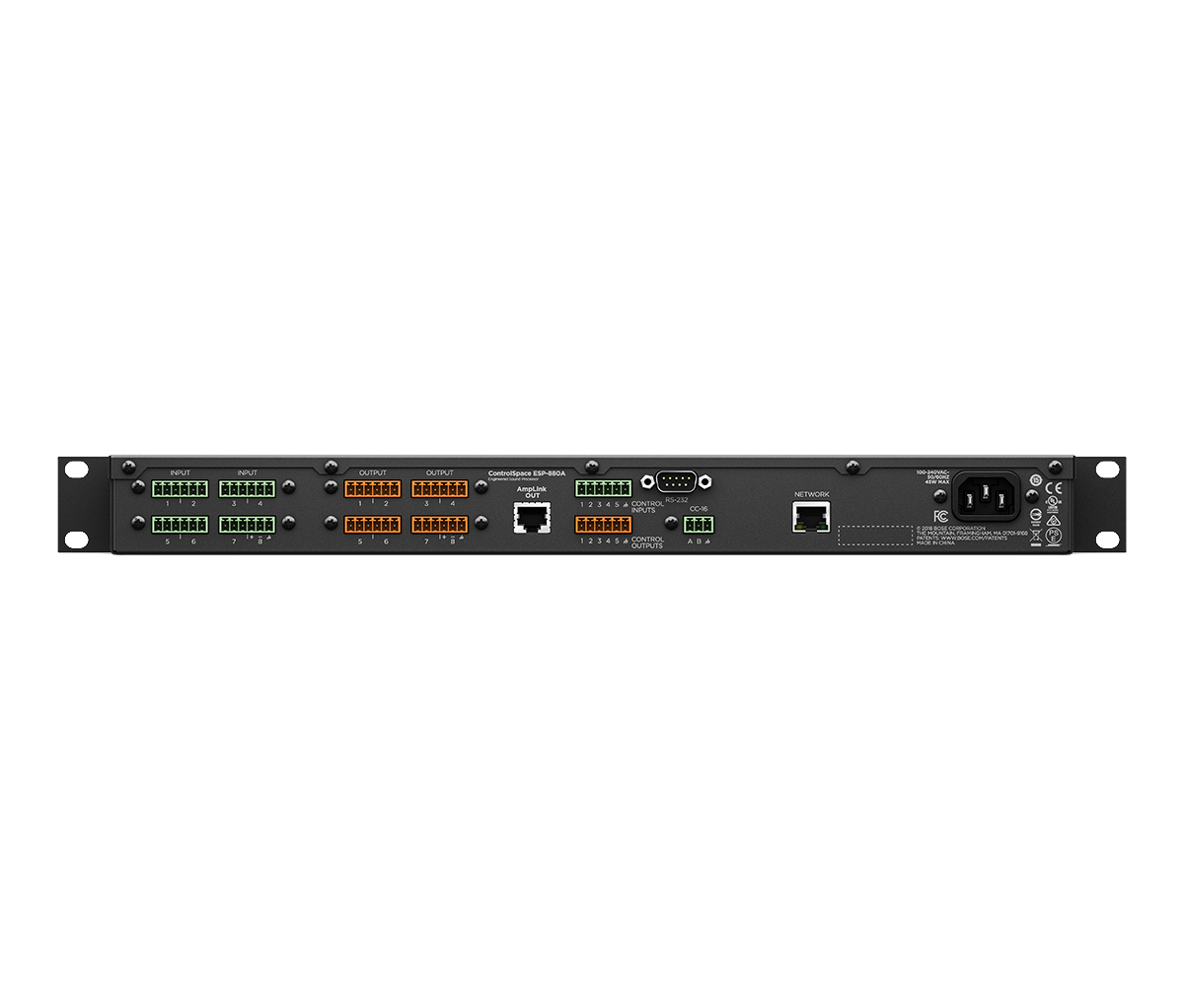 Bose ControlSpace ESP-880A – DSP-äänenkäsittelyprosessori - Image 3