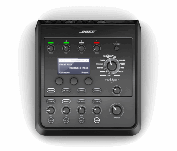 Bose T4S ToneMatch – 4-kanavainen mikseri