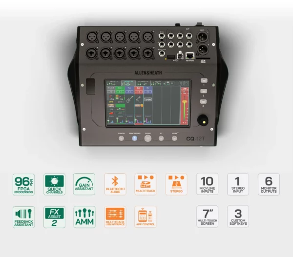 Allen & Heath CQ-12T – kompakti digitaalimikseri