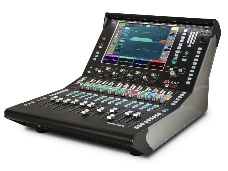 Allen & Heath dLive CTi1500 – digitaalimikserin ohjainpinta