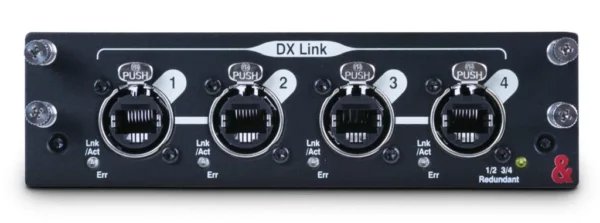 Allen & Heath DX Link – verkkokortti dLiveen ja Avantisiin