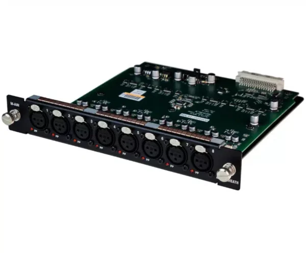 Allen & Heath DX32 Mic/Line Input -moduuli – 8 tuloa