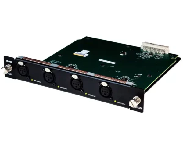 Allen & Heath DX32 AES Input -moduuli – 4 stereo-AES3-tuloa