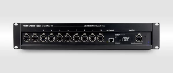 Allen & Heath ME-U – 10-porttinen PoE-keskitin ME-miksereille