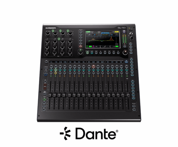 Allen & Heath Qu-5D – digitaalimikseri, 16 tuloa ja Dante