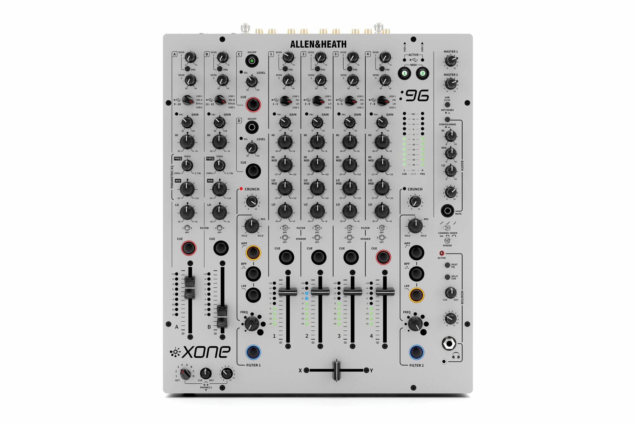 Allen & Heath Xone:96 – DJ-mikseri äänikortilla