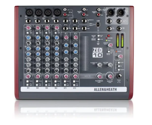 Allen & Heath ZED-10 – analogimikseri USB-liitännällä