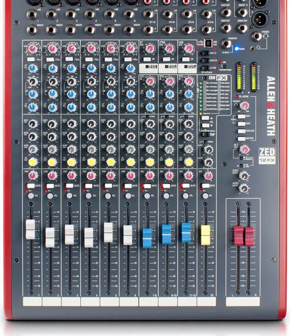 Allen & Heath ZED-12FX – analogimikseri efekteillä