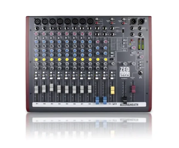 Allen & Heath ZED60-14FX – analogimikseri 8 mikrofonikanavalla