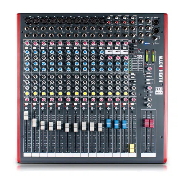 Allen & Heath ZED-16FX – analogimikseri efekteillä