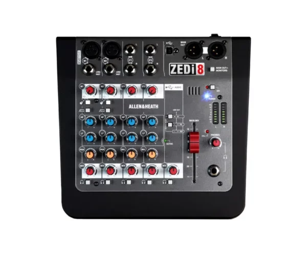 Allen & Heath ZEDi-8 – analogimikseri USB-äänikortilla