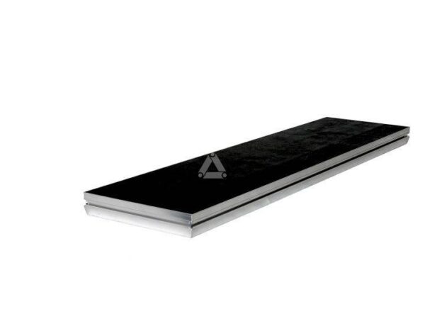 StageDex BasicLine 2 × 0,5 m – lavaelementti, musta