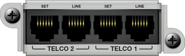 Symetrix 2 Line Analog Telephone Card – puhelinlinjakortti
