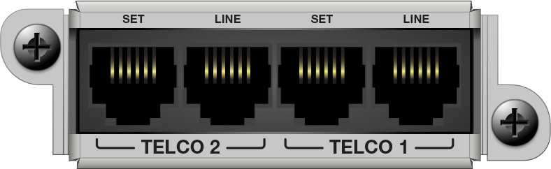 Symetrix 2 Line Analog Telephone Card – puhelinlinjakortti