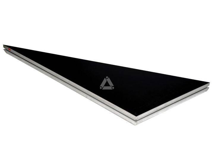 StageDex TopLine kolmio 2 × 1 m vasen – lavaelementti