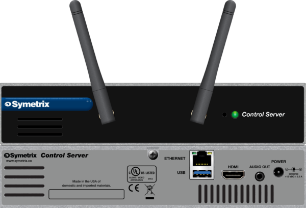 Symetrix Control Server – ohjauspalvelin selainohjaukseen