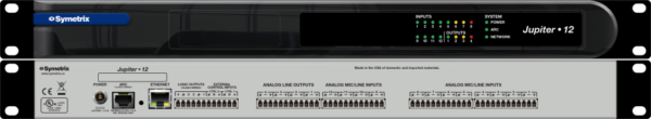 Symetrix Jupiter 12 – DSP-prosessori (kiinteä arkkitehtuuri)