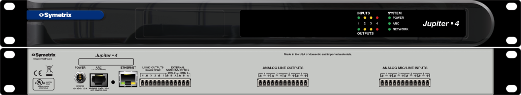 Symetrix Jupiter 4 – DSP-prosessori (kiinteä arkkitehtuuri)