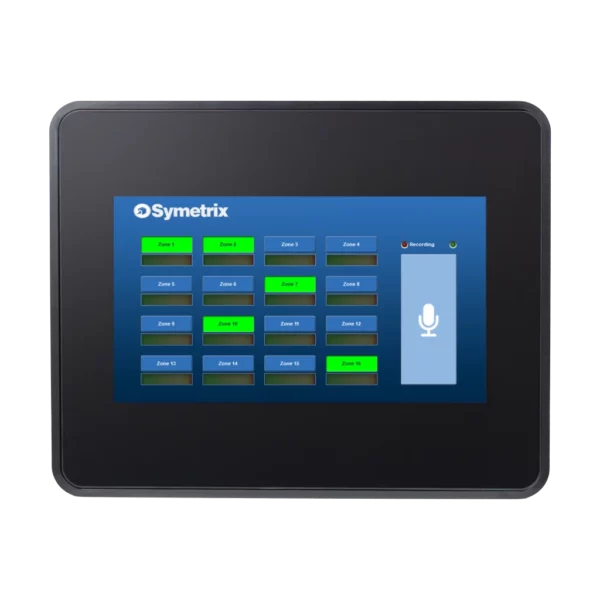 Symetrix T-5 Glass – 5 tuuman kosketusnäyttöohjain (PoE+)