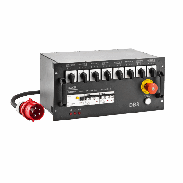 EXE Technology EXE Drive DB8 – perusohjain, 8 kanavaa