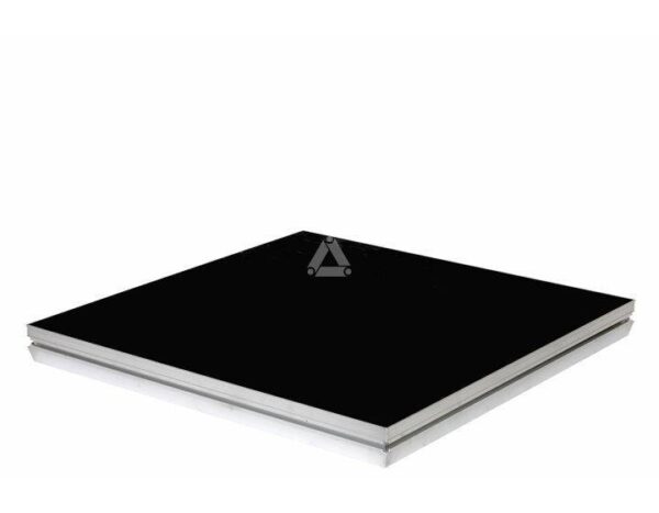 StageDex BasicLine 1 × 1 m – lavaelementti, musta