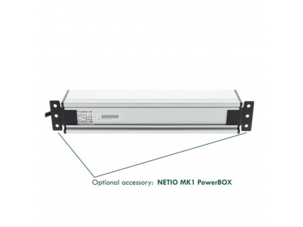 NETIO MK1 PowerBOX – seinäkiinnike PowerBOX-virtakiskolle