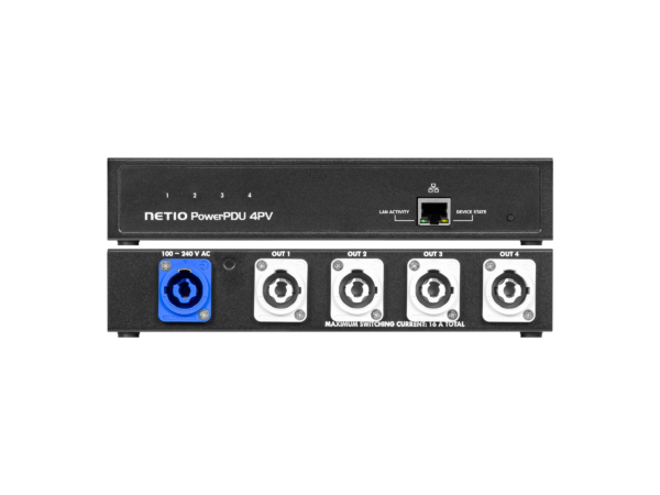 NETIO PowerPDU 4PV – älykäs PDU, 4 × powerCON