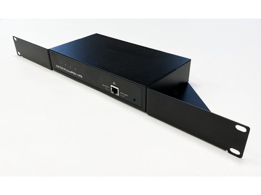 NETIO RM1 – 19″ 1U-räkkikiinnike yhdelle PowerPDU:lle