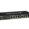 NETGEAR GS308PP – 8-porttinen hallitsematon PoE+-kytkin, 83 W
