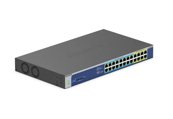 NETGEAR GS524UP – 24-porttinen hallitsematon PoE++-kytkin, 480 W