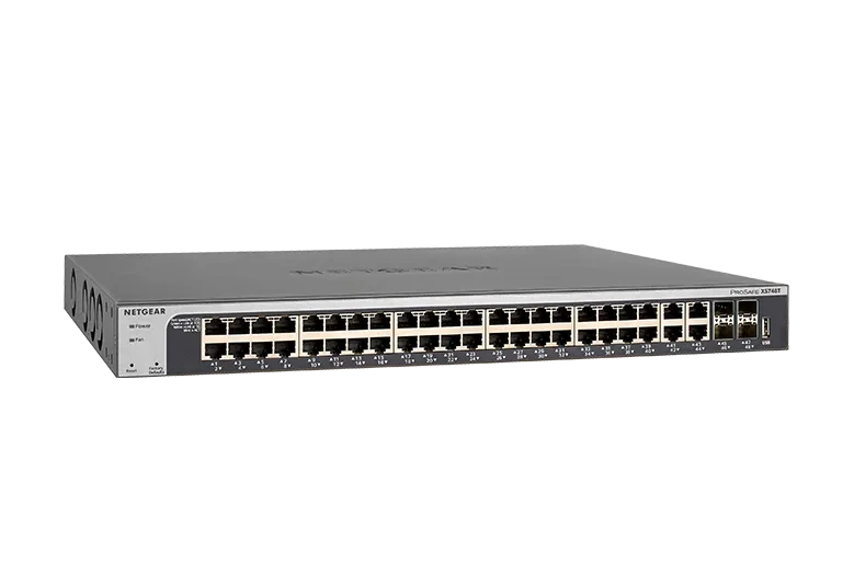 NETGEAR XS748T – 48-porttinen 10G smart-hallittava kytkin