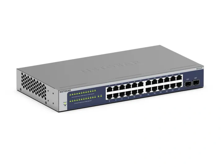 NETGEAR GS724T – 24-porttinen smart-hallittava kytkin