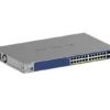 NETGEAR GS728TXP – 24-porttinen smart PoE+-kytkin, 4 × SFP+
