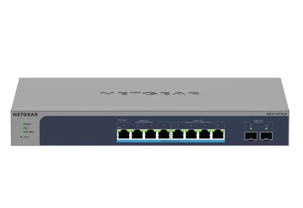 NETGEAR MS510TXUP – multi-gigabit smart PoE++-kytkin