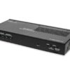 FiberNet FIS-SKVM-22HDDPD – tietoturvallinen dual head -KVM 2:2