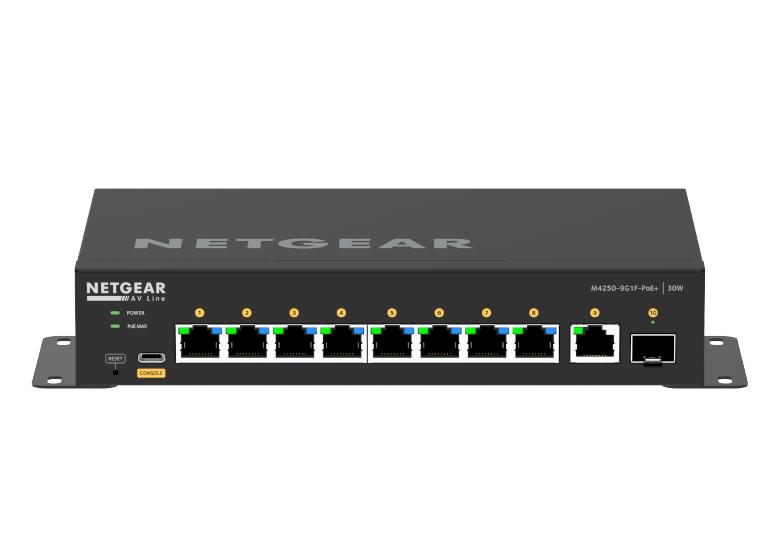 NETGEAR M4250-9G1F-PoE+ – hallittava PoE+-verkkokytkin
