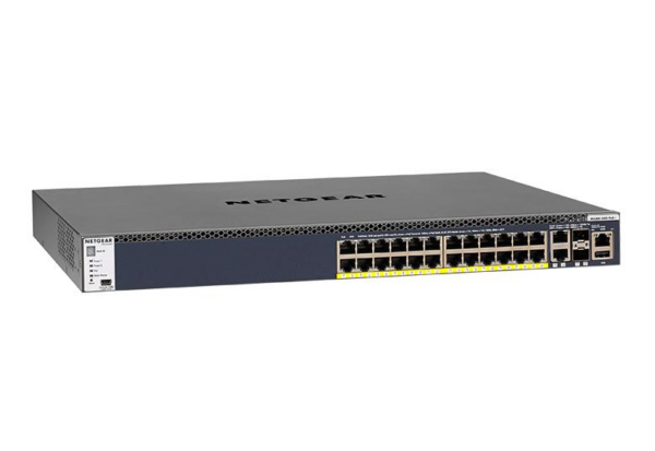 NETGEAR M4300-28G-PoE+ (APS550W) – hallittava PoE+-kytkin