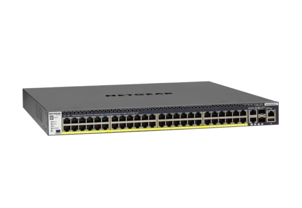 NETGEAR M4300-52G-PoE+ (APS550W) – hallittava PoE+-kytkin