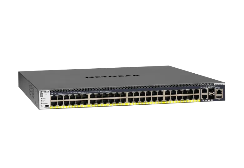 NETGEAR M4300-52G-PoE+ (APS550W) – hallittava PoE+-kytkin