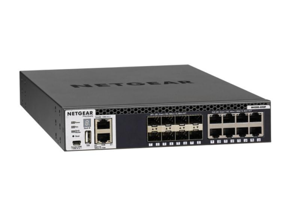 NETGEAR M4300-8X8F – hallittava 10G-verkkokytkin