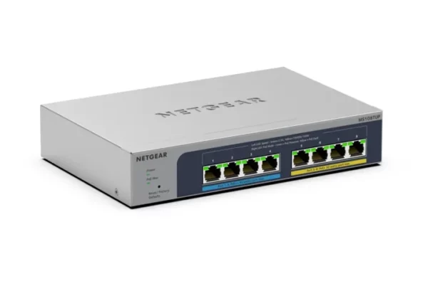 NETGEAR MS108TUP – 8-porttinen 2,5G smart-kytkin, PoE++